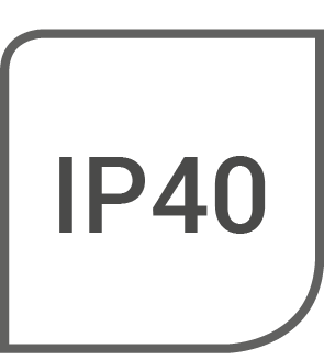Indice de protection IP40